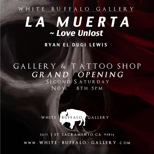 White Buffalo Gallery Flier