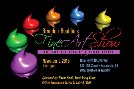 Brandon Bouldin - November 9th Show at Blue Prynt