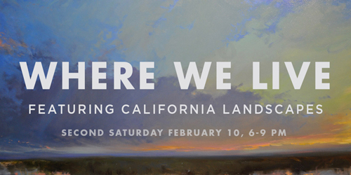 Where We Live at Elliott Fouts Gallery in February 2018